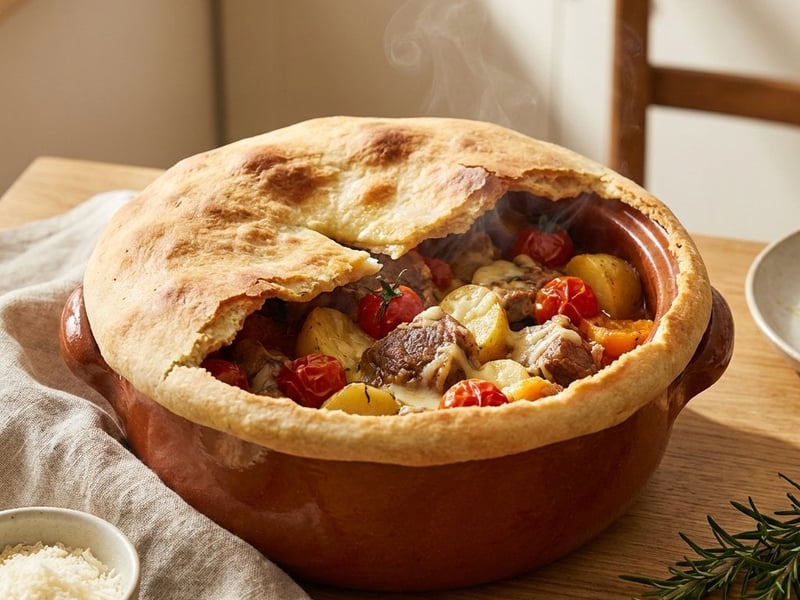 Shepherd's Pot from Matera with Lamb and Pecorino