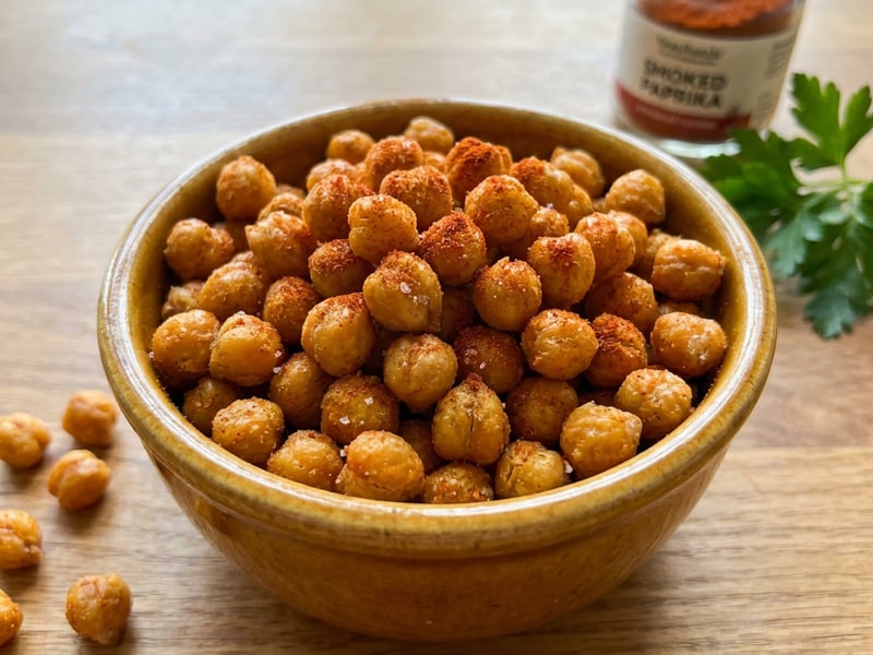 Crispy Snack Chickpeas