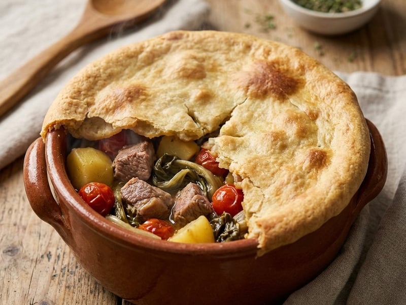 Lamb Stew from Matera with Vegetables