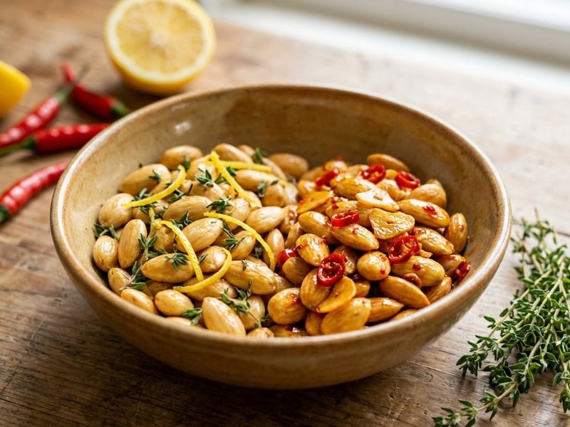 Roasted Almonds in 2 Ways