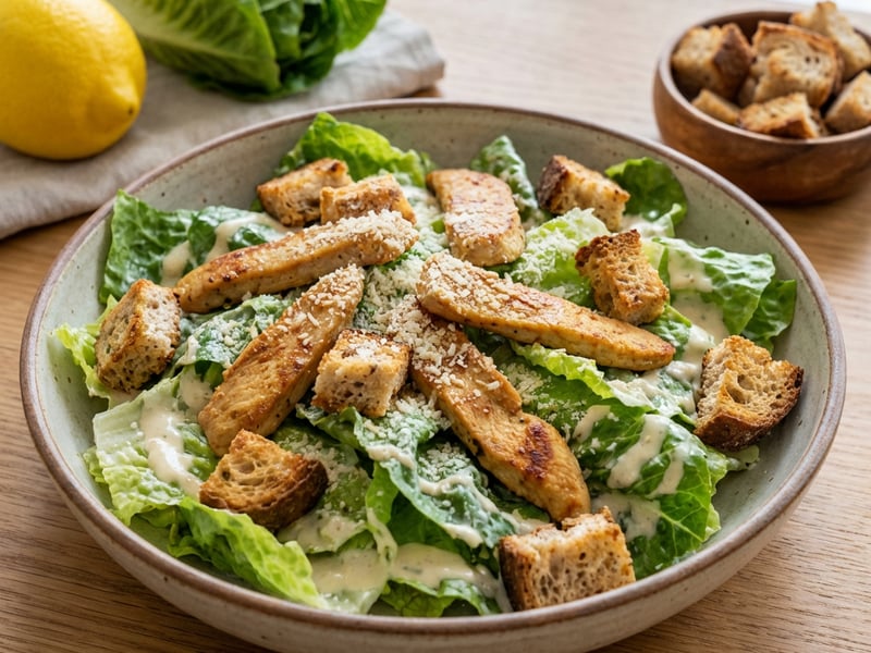 Plant based Caesar Salad