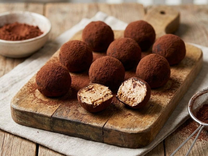 Tiramisu-Kugeln | Schnelles Dessert ohne Backen
