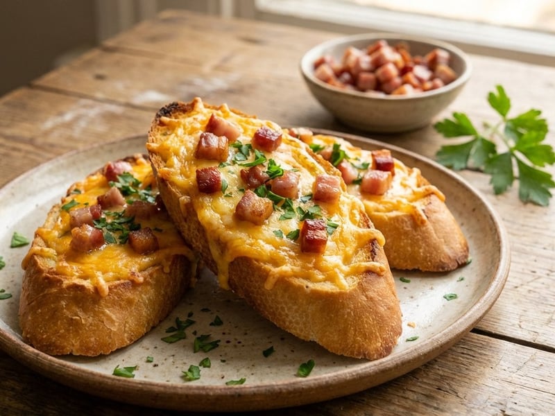 Crispy Cheddar-Pancetta Bites