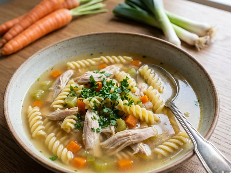 Hühnersuppe