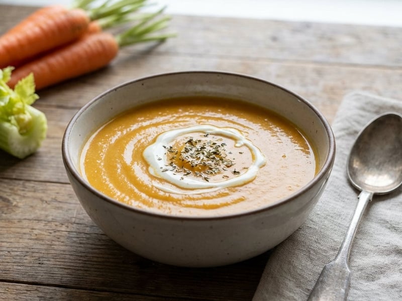 Cremige Röstgemüsesuppe | Gesund & Lecker