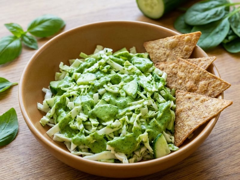 Green Goddess Salad | Crunchy & Healthy