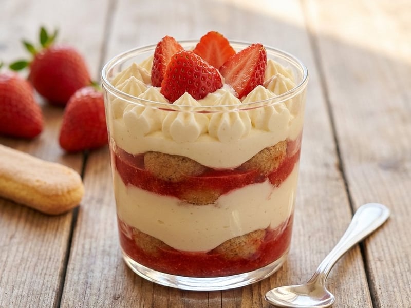 Erdbeer-Tiramisu | Fruchtiger Dessert-Klassiker