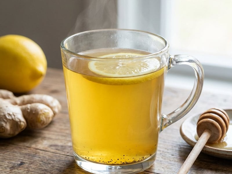 Ginger Tea with Turmeric | Immune Booster