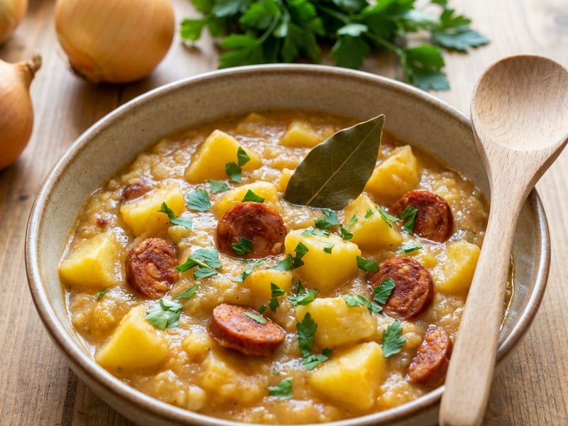 Potato Stew with Chorizo Sausage