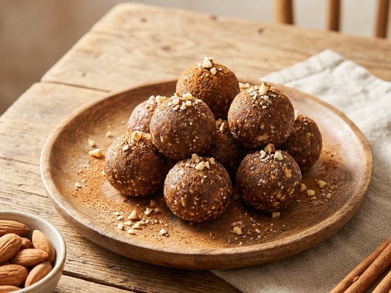 Dattel-Mandel-Bällchen
