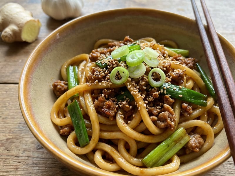 Spicy Udon Noodles
