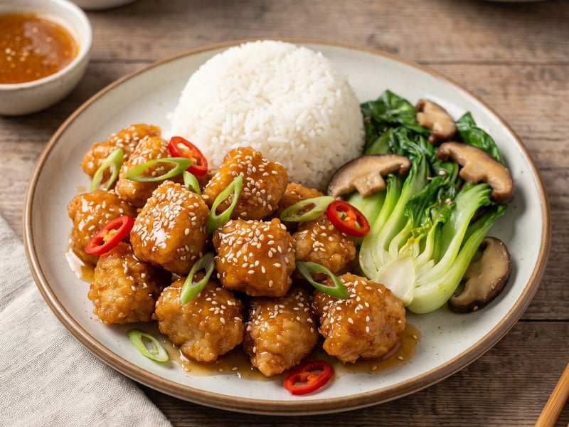 Sesame Honey Chicken