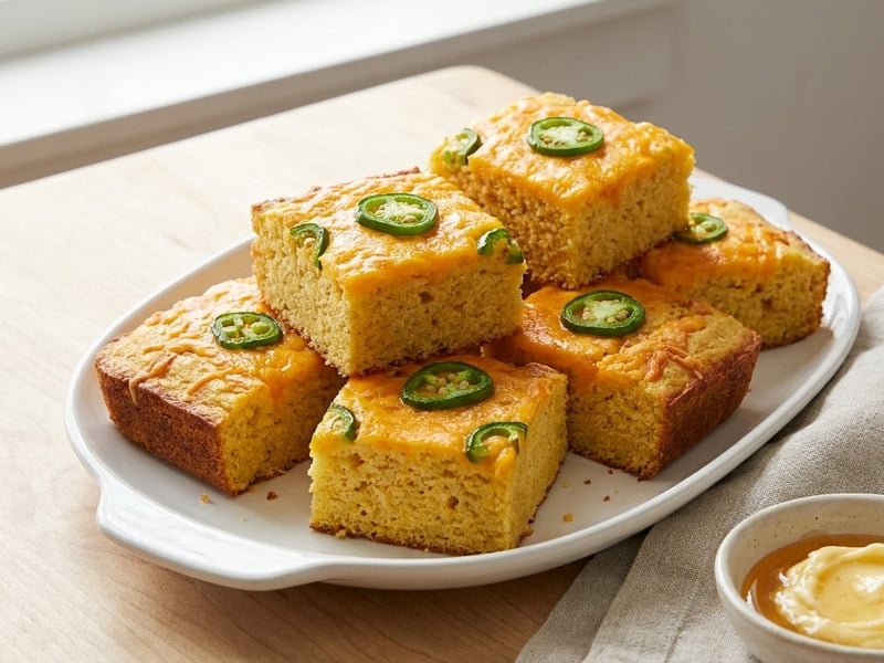 Jalapeño Cornbread | Spicy & Juicy