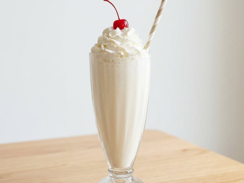 Classic Diner Vanilla Milkshake