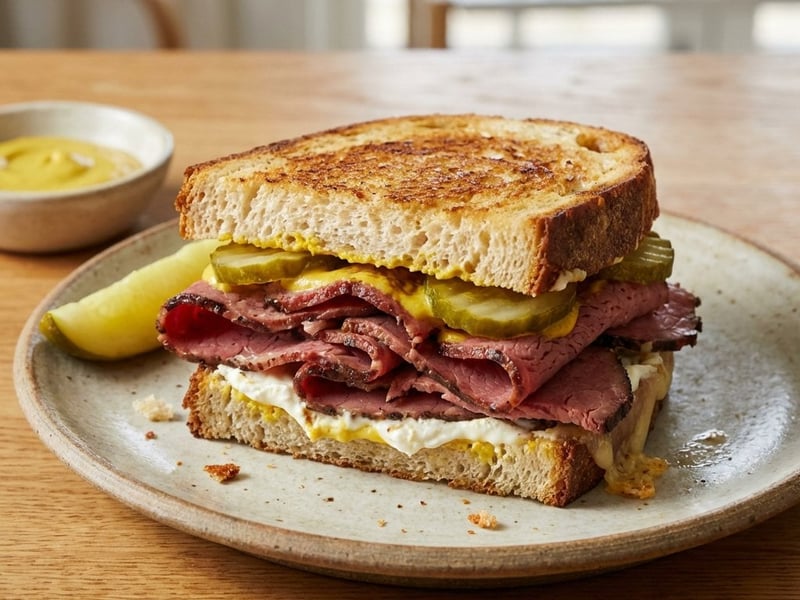Classic New York Pastrami Sandwich