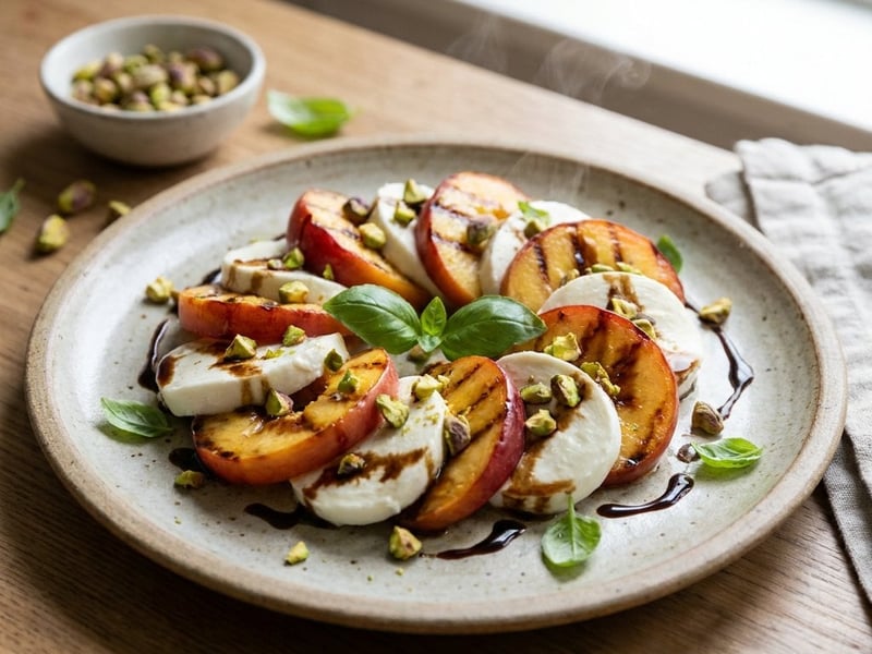 Gegrillte Nektarinen-Caprese | Sommer-Klassiker