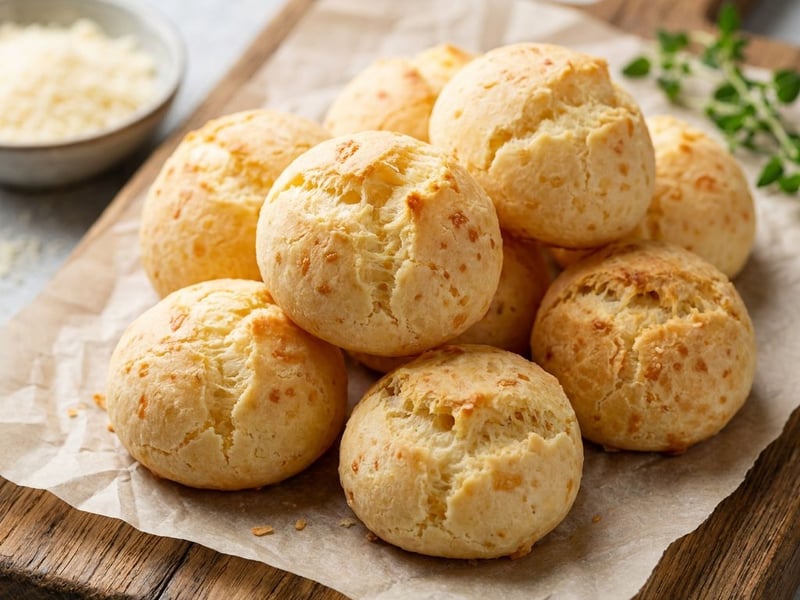Brazilian Cheese Balls – Pão de Queijo