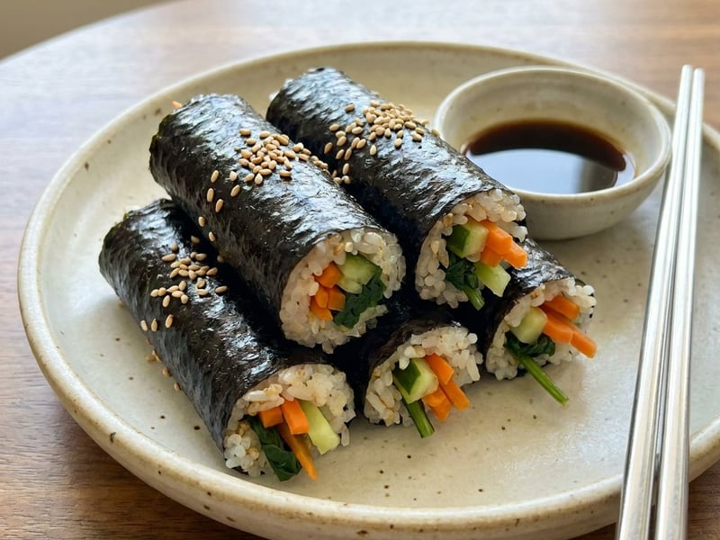 Korean Mini Rolls – Mayak Gimbap