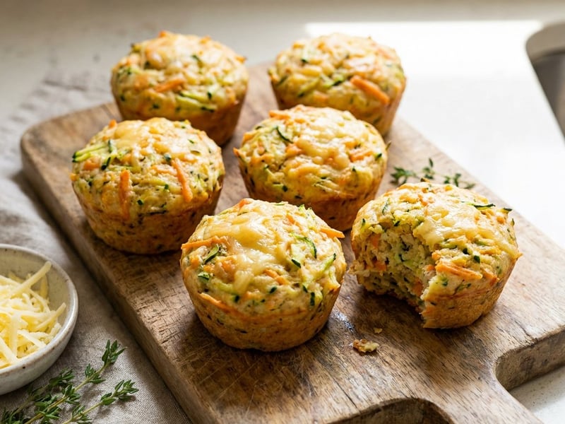 Zucchini Carrot Muffins