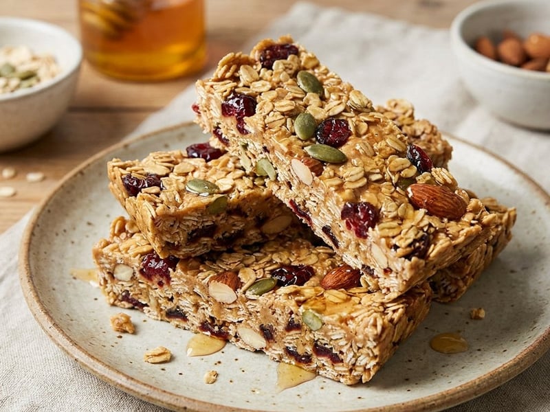 No-Bake Granola Bars