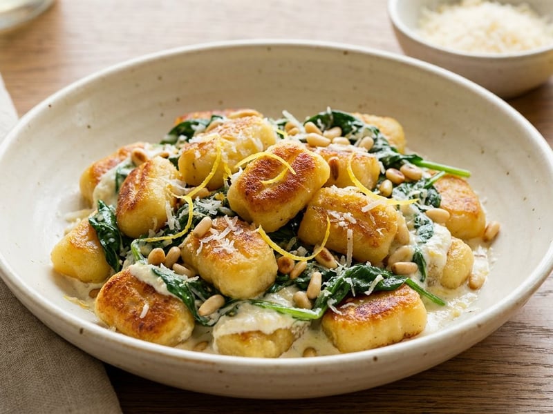 Zitronen-Ricotta-Gnocchi | Sommerliche Feierabendküche