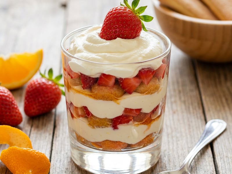 Strawberry Tiramisu