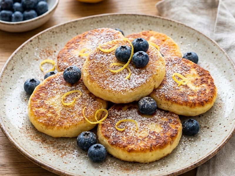 Sächsische Quarkkeulchen | Goldbrauner Brunch-Klassiker