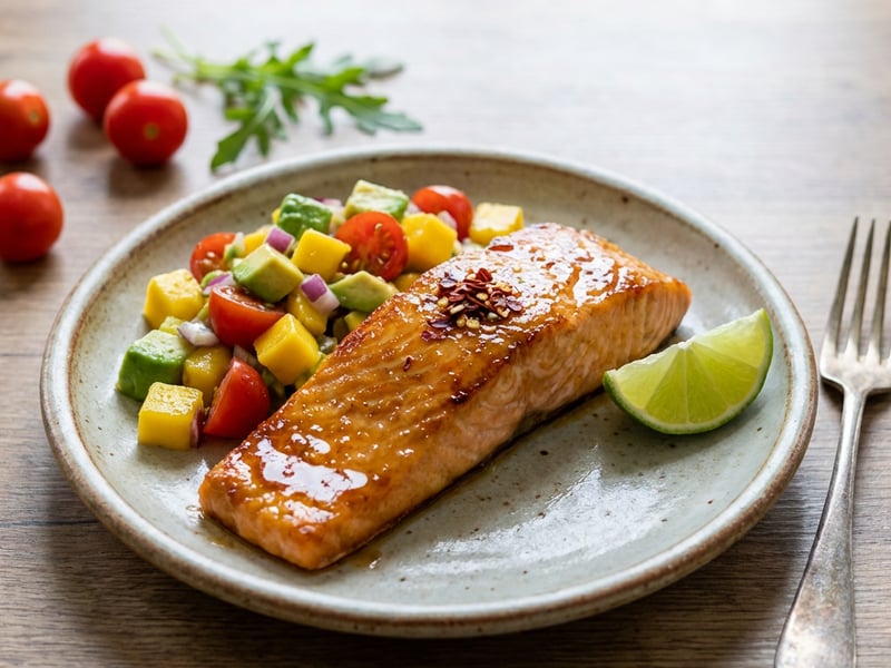 Honey-Glazed Salmon