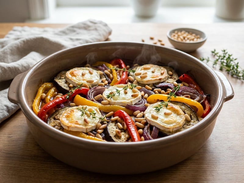 Spanish Escalivada | Mediterranean Vegetable Bake