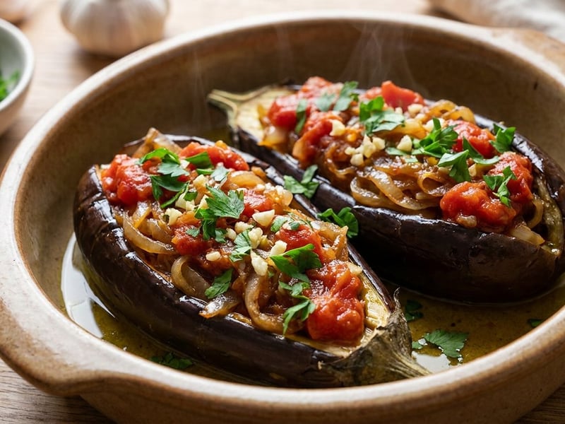 Imam Bayildi | Türkische geschmorte Aubergine