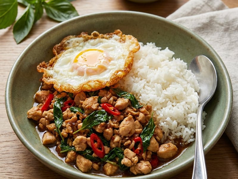 Pad Krapao Gai | Thai Basil Chicken