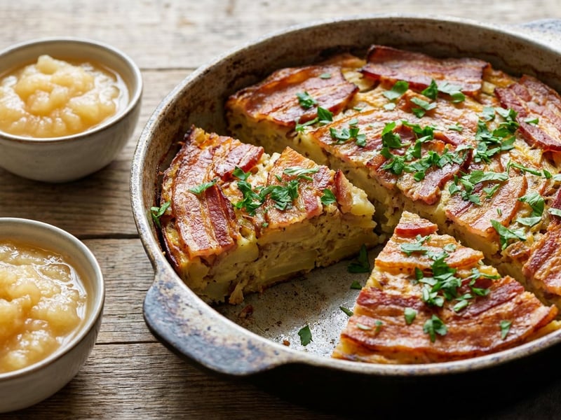 Rhenish Döppekooche | Crispy Potato Casserole