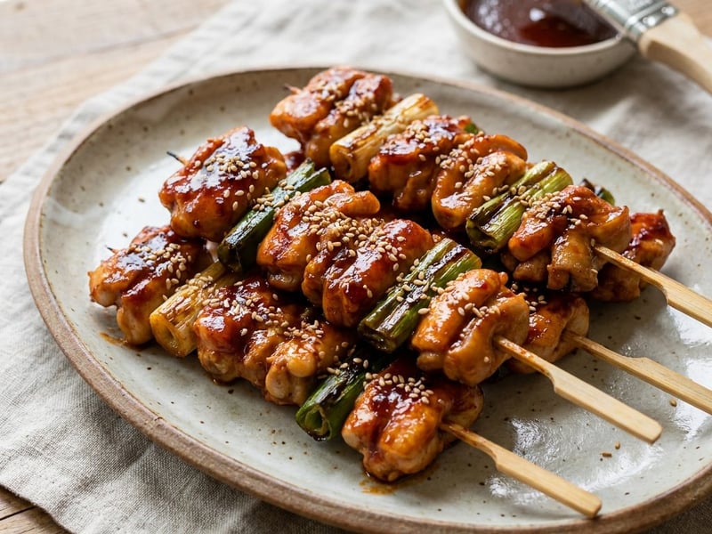 Korean Dakkochi | Juicy Chicken Skewers