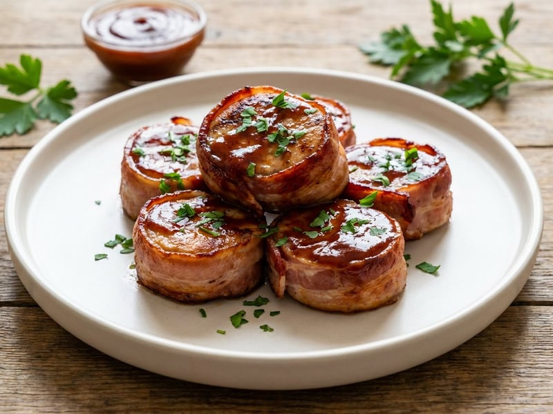 Bacon-Wrapped BBQ Pork Tenderloin | Tender & Smoky