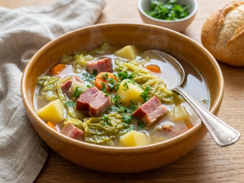 Kasseler & Savoy Cabbage Stew | Hearty Stew Classic