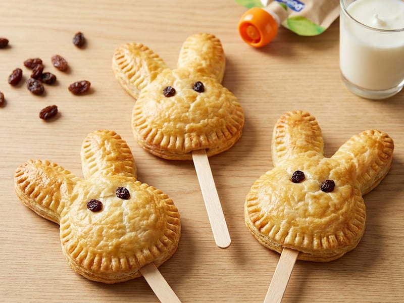 Cheeky Easter Bunny Pastries