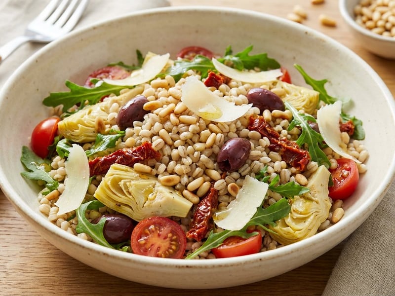 Italian Pearl Barley Salad | Fresh Summer Delight