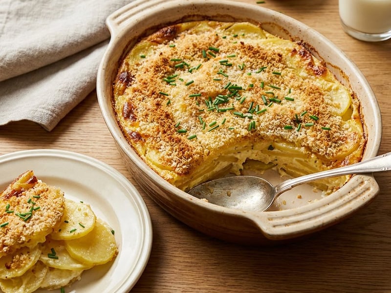 Saxon Potato & Quark Bake | Creamy & Hearty