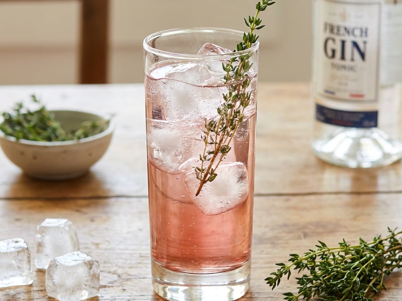 French Gin Tonic