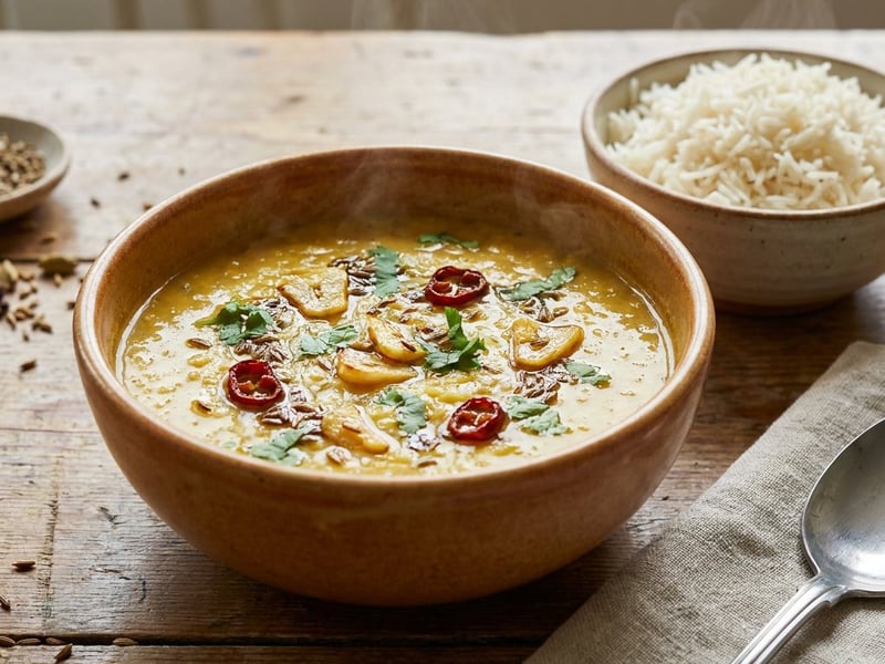 Indian Dal Tadka | Creamy & Spicy Lentil Delight