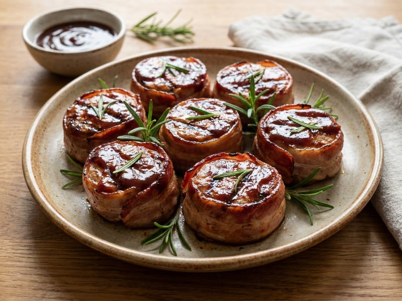 Grilled Pork Tenderloin Wrapped in Bacon | Tender & Smoky