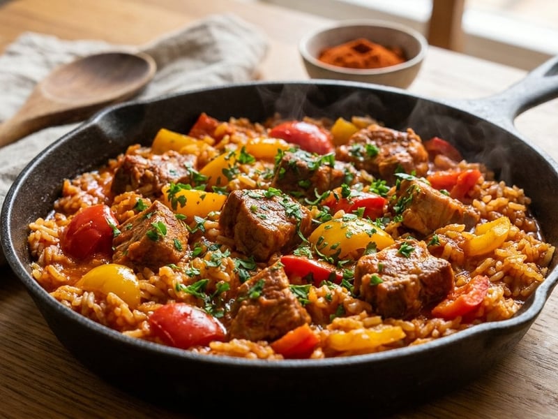 Serbian Reisfleisch | Hearty Balkan Classic