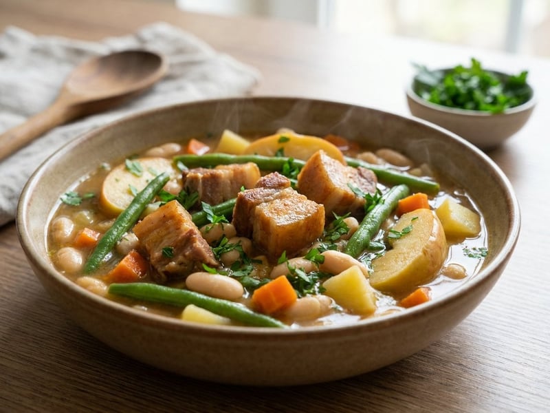 Westphalian Blindhuhn | Traditional Bean Stew
