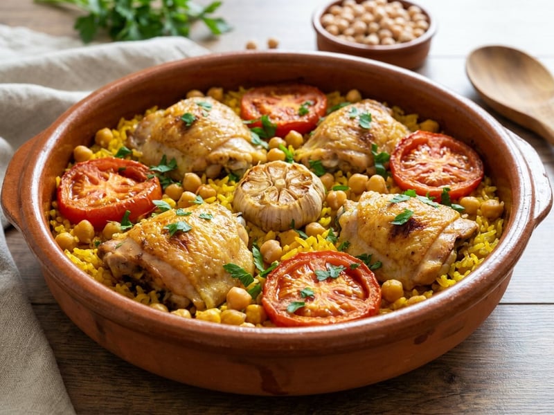 Spanish Arroz al Horno | Aromatic Baked Rice Stew