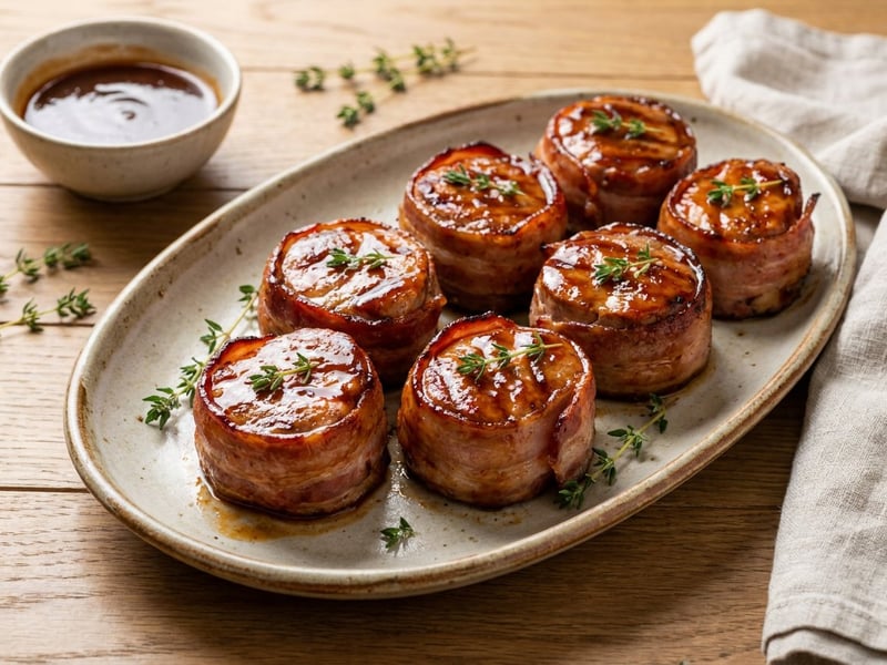 BBQ-Schweinefilet im Bacon-Mantel | Zart & Rauchig
