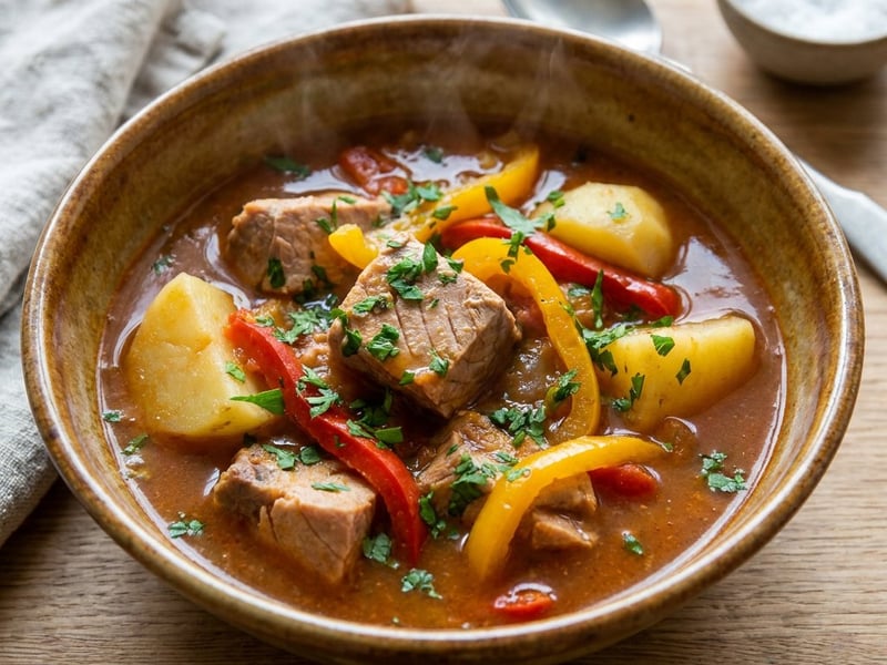 Marmitako de Atún | Spanischer Thunfisch-Eintopf