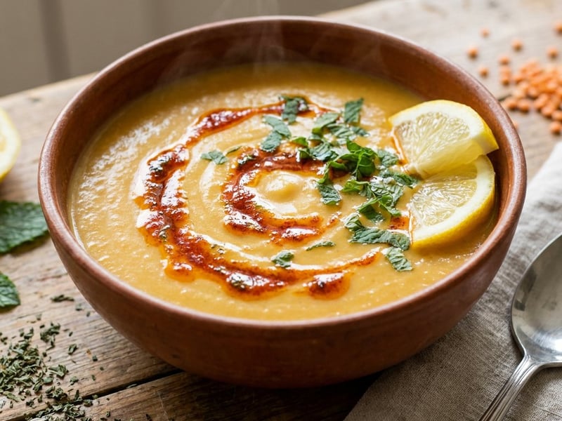 Mercimek Çorbası | Türkische Rote Linsensuppe