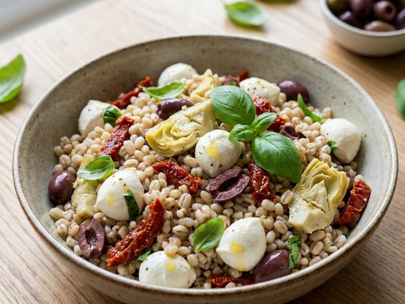 Italian Barley Salad | Insalata d'Orzo perlato