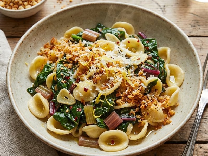 Orecchiette with Swiss Chard | Apulian Late-Summer Classic