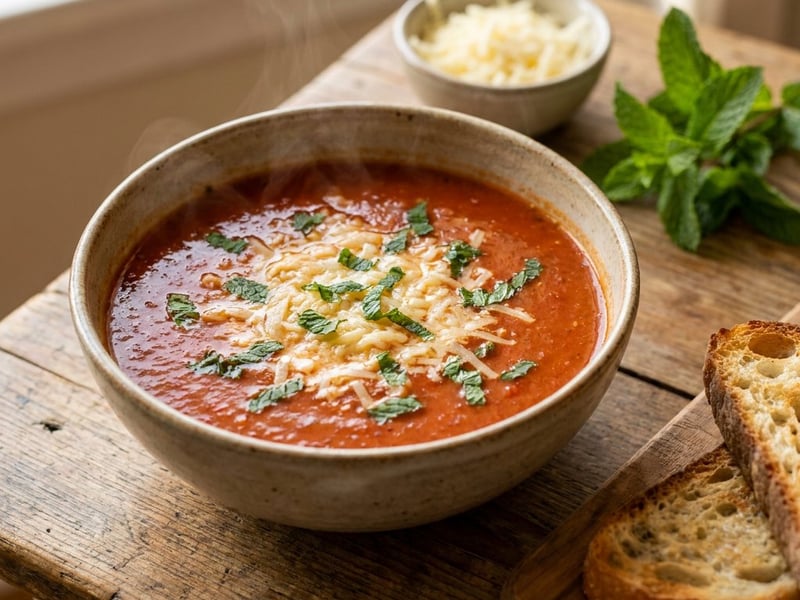 Domates Çorbası | Türkische Tomatensuppe